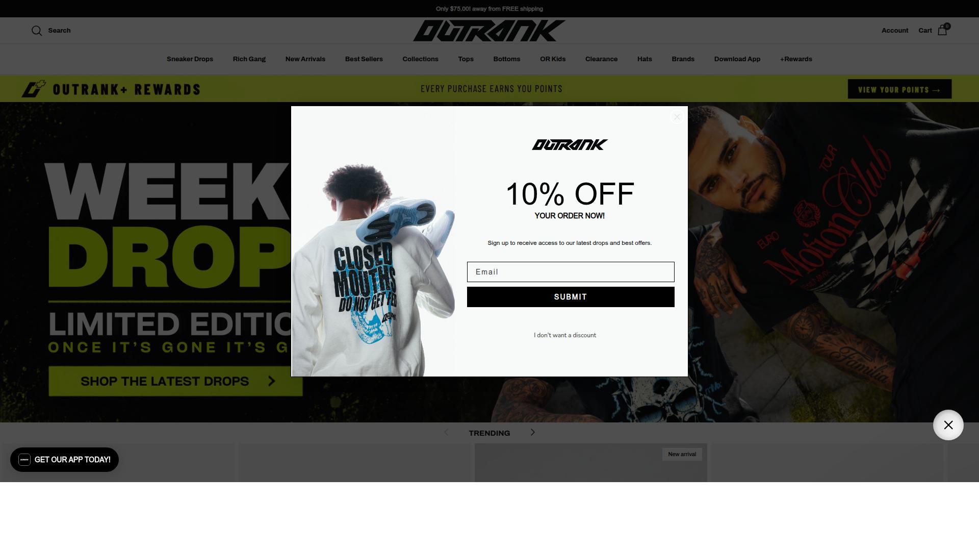Outrank website